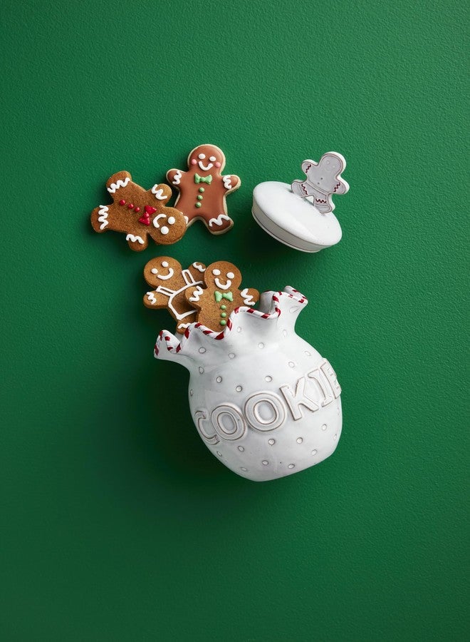 Mud Pie Gingerbread Cookie Jar; 9 1/2" x 6" dia - Image 2