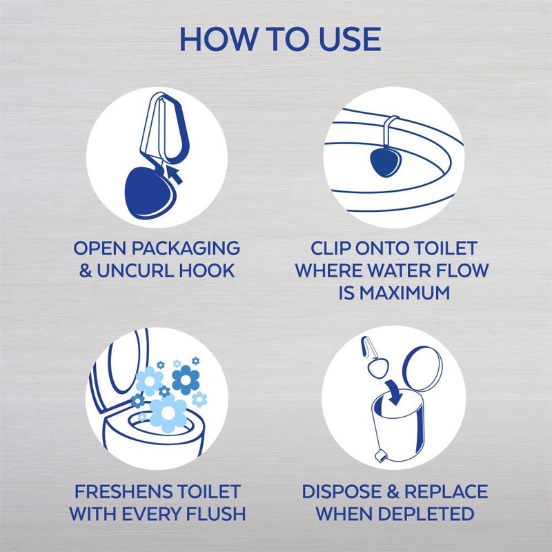 Lysol Hygienic Automatic Toilet Bowl Cleaner, Lemon Breeze, 2ct - Image 4