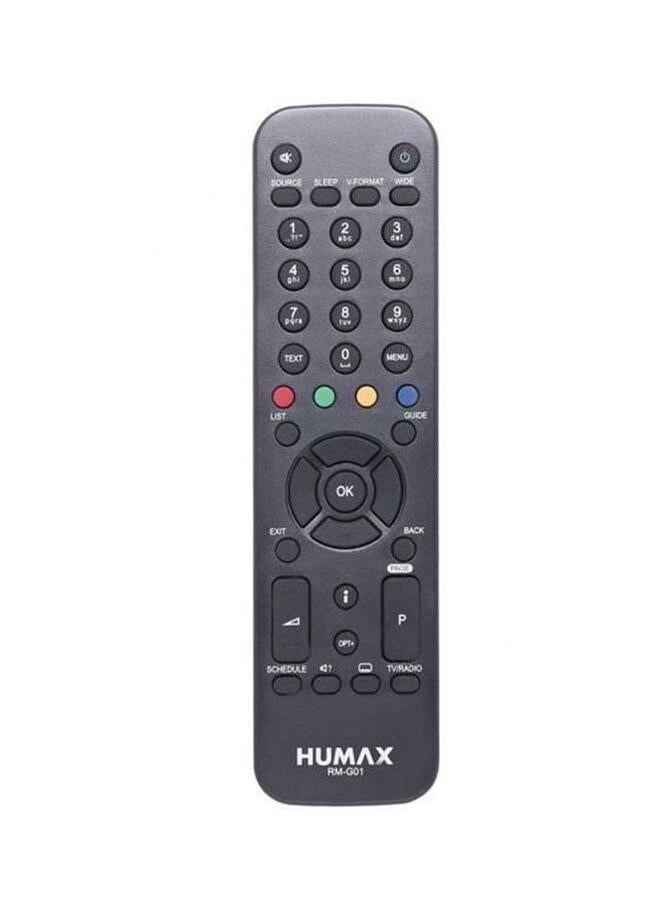 Humax Remote Control For Receiver Black
