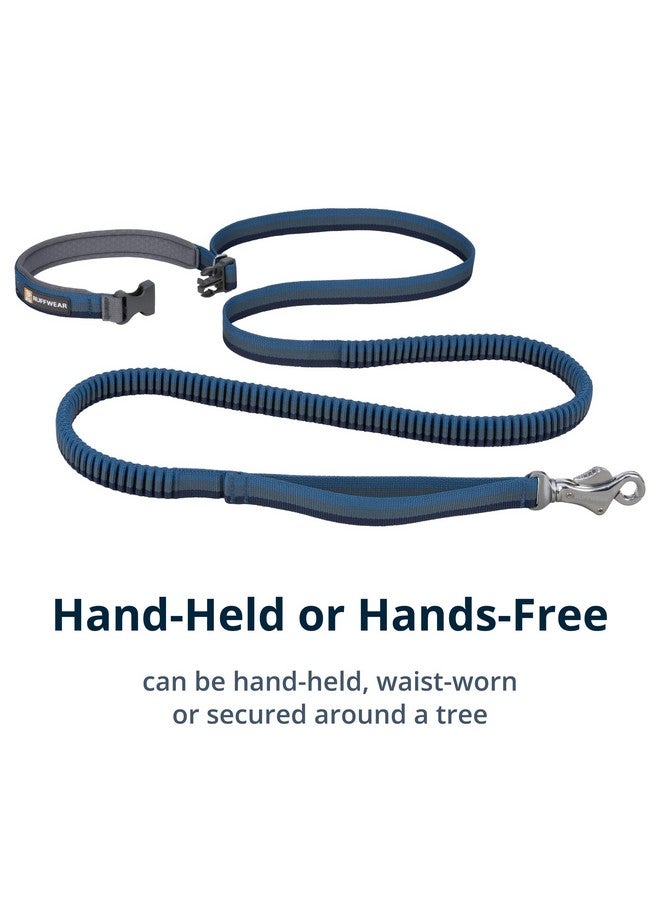 Ruffwear, Roamer Bungee Dog Leash for Running, Biking or Hiking, Can be Used Hand-Held or Hands-Free, Orion Blue, 7.3'-11' - Image 4