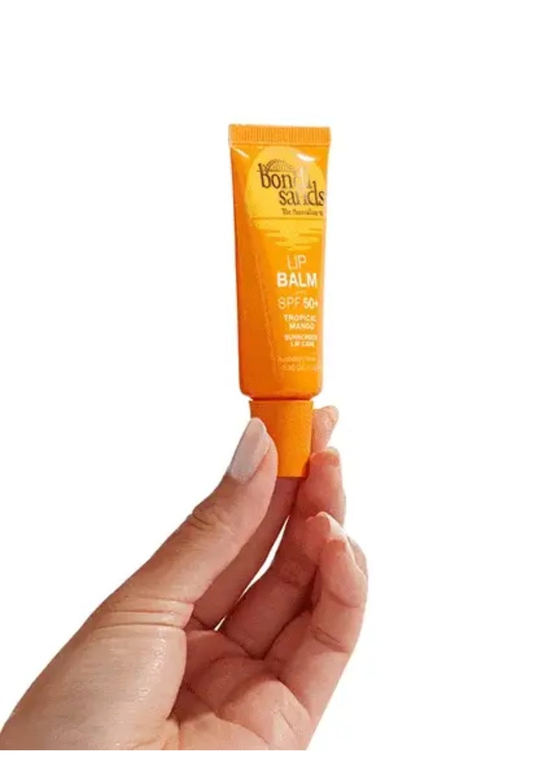 BONDI SANDS بلسم شفاه مرطب SPF 50 بنكهة المانجو - يحمي، يهدئ ويرطب الشفاه من أضرار الشمس، يوفر رائحة استوائية (10 جرام) - Image 2