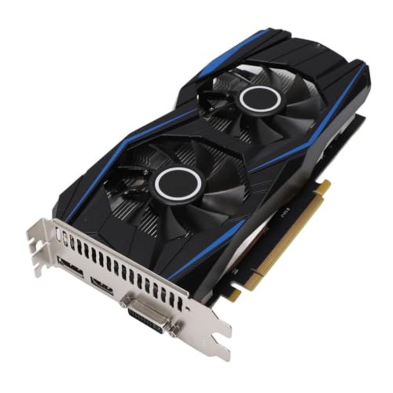 Gaming PC and video production: 4GB GDDR5 graphics card with 128-bit PCI Express 3.0, dual-fan cooling, DVI output, 1140MHz GPU clock, 4K support - Image 1