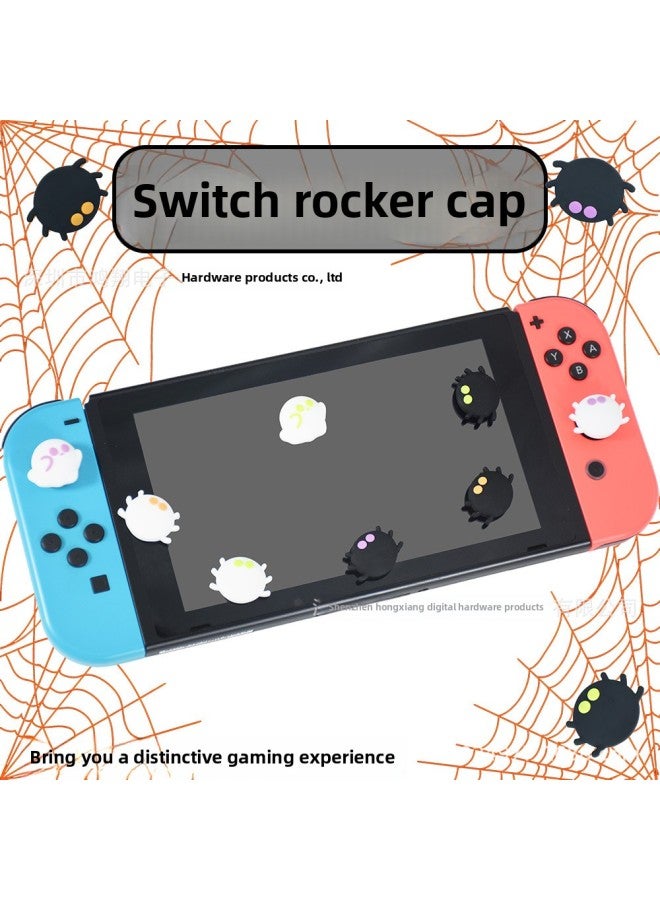 Loquat Little Ghost Spider Rocker Cap Suitable For Nintendo Switch Handle Rocker Silicone Protective Cover-Product Color:6  - Image 2