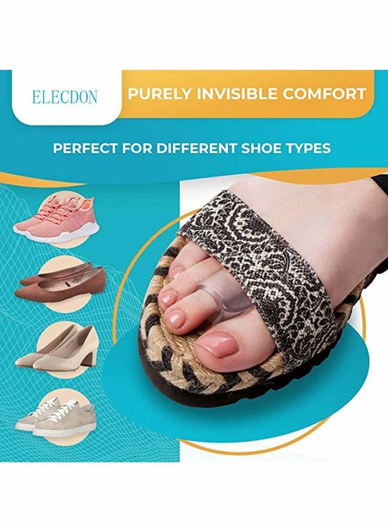KASTWAVE 4 Pack Toe Spacers - Gel Applicator - Correction of Crooked Toes - Bunion Braces & Bunion Relief - Pads for Overlaps, Hallux Valgus, Yoga  - Image 5