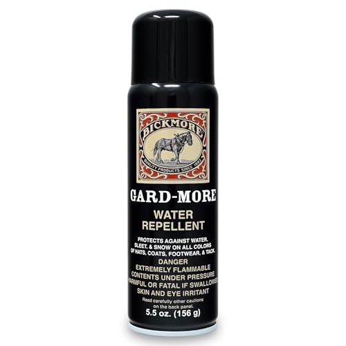 Bickmore GardMore Water Stain Repellent Leather Suede Protector Spray Shoe Waterproof Spray Heavy Duty Fabric Protector for Leather Boots Hats Jackets UGGs Wont Darken or Yellow Made in USA - Image 1