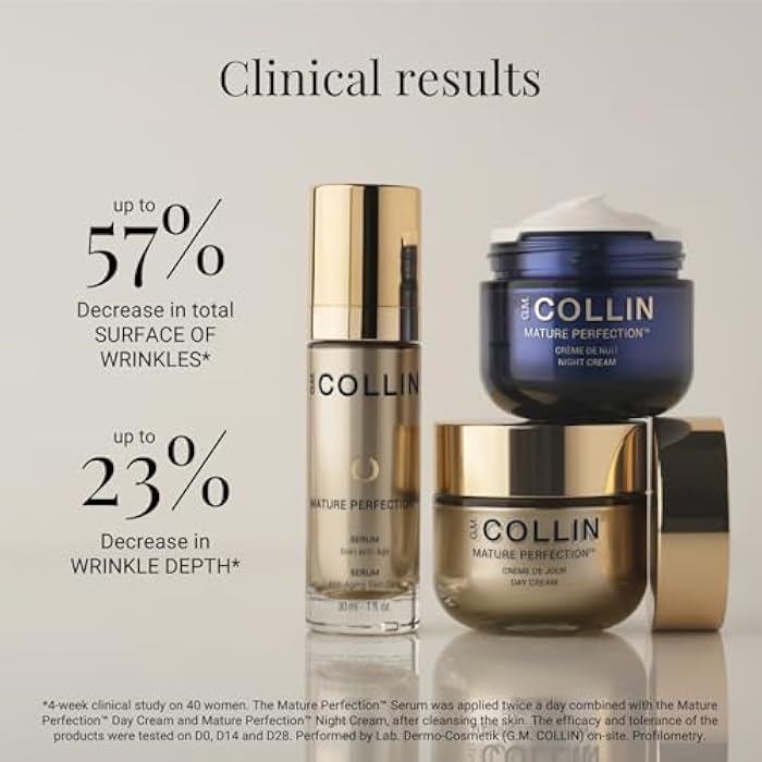 G.M. COLLIN Mature Perfection Serum | Hydrating Anti-Aging Face Serum with Peptides | For Mature Skin Affected by Dryness, Fine Lines and Wrinkles - Image 4