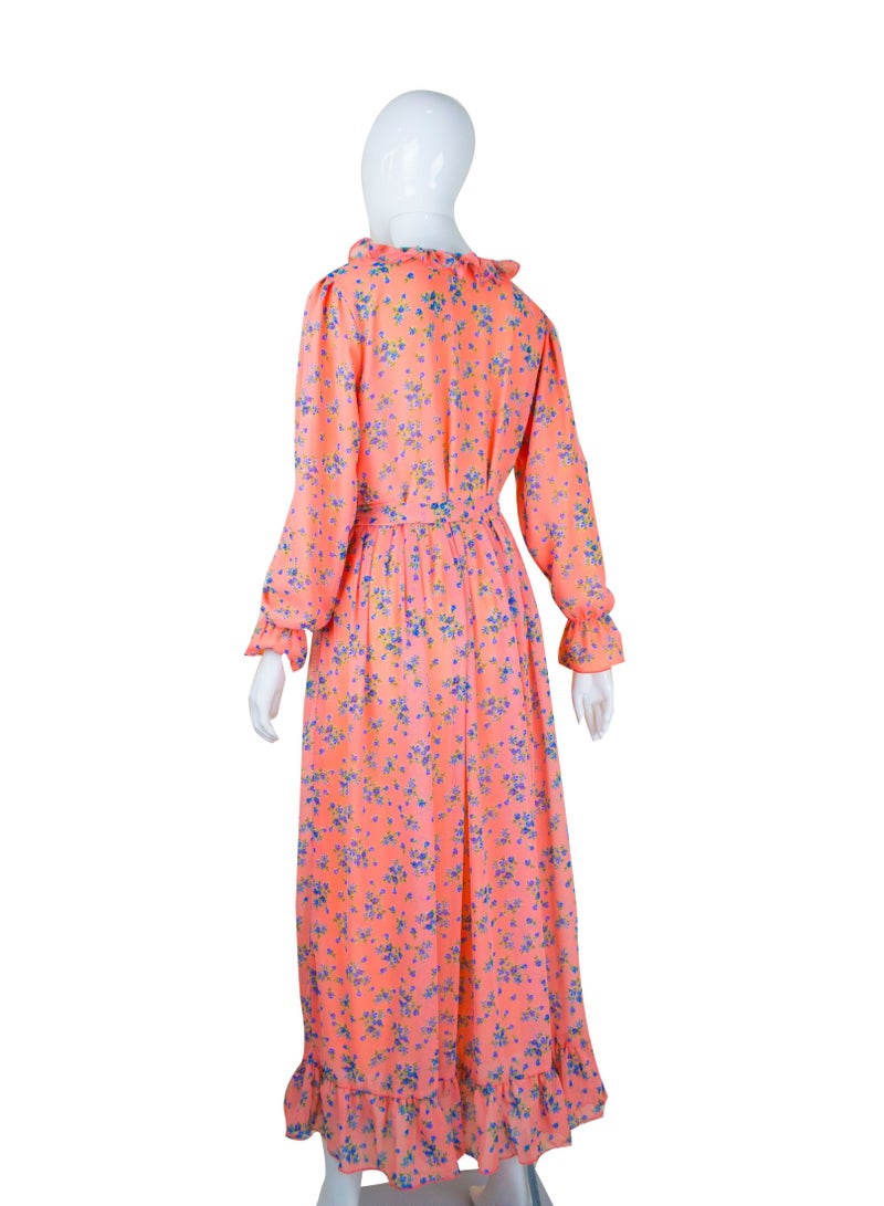 Floral Long Dress 04 - Image 2
