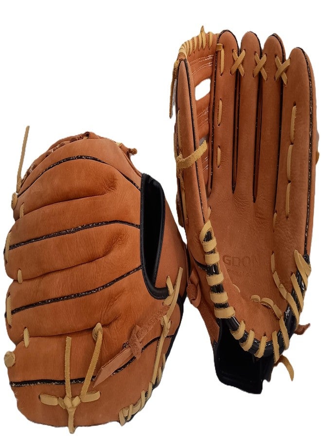 GDON Softball and Baseball Brown Left Hand Glove - Image 5