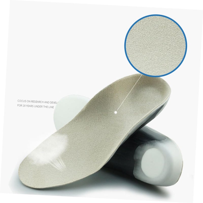 Orthotic Insoles Size 30 31 Arch Support X Leg Correction Pediatric Breathable Inserts - Image 4