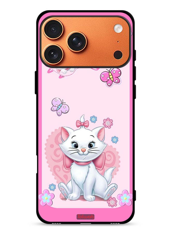 Tolwak Apple iPhone 17 Pro Max Protective Case Cover Cute Lady Cat - Image 1