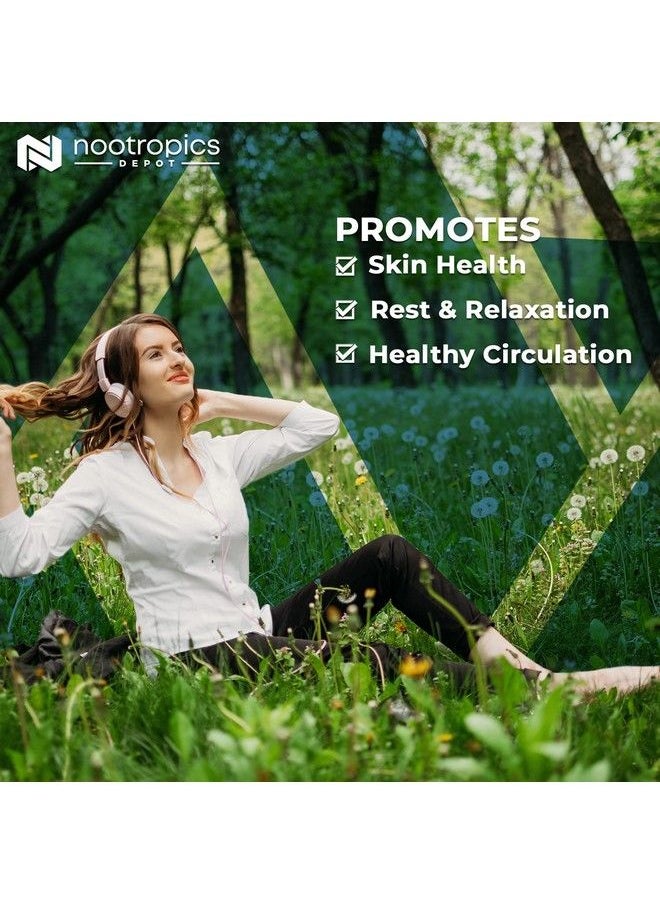 Nootropics Depot - Baikal Skullcap Extract Tablets ; 250Mg ; 60 Count ; >15% Apigenin 20% Baicalein 50% Baicalin - Image 1