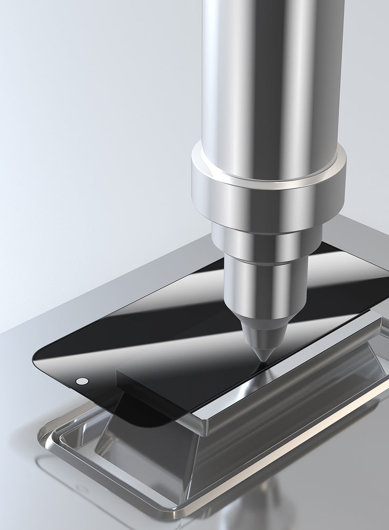 ديفيا حماية شاشة  ايفون 16برو ماكس لقافه  من ديفيا يضمن لك حماية الشاشة من الخدوش والصدمات مع الحفاظ على الخصوصية ذات الحافة الناعمة والزجاج المقسّى مرتين - Image 4