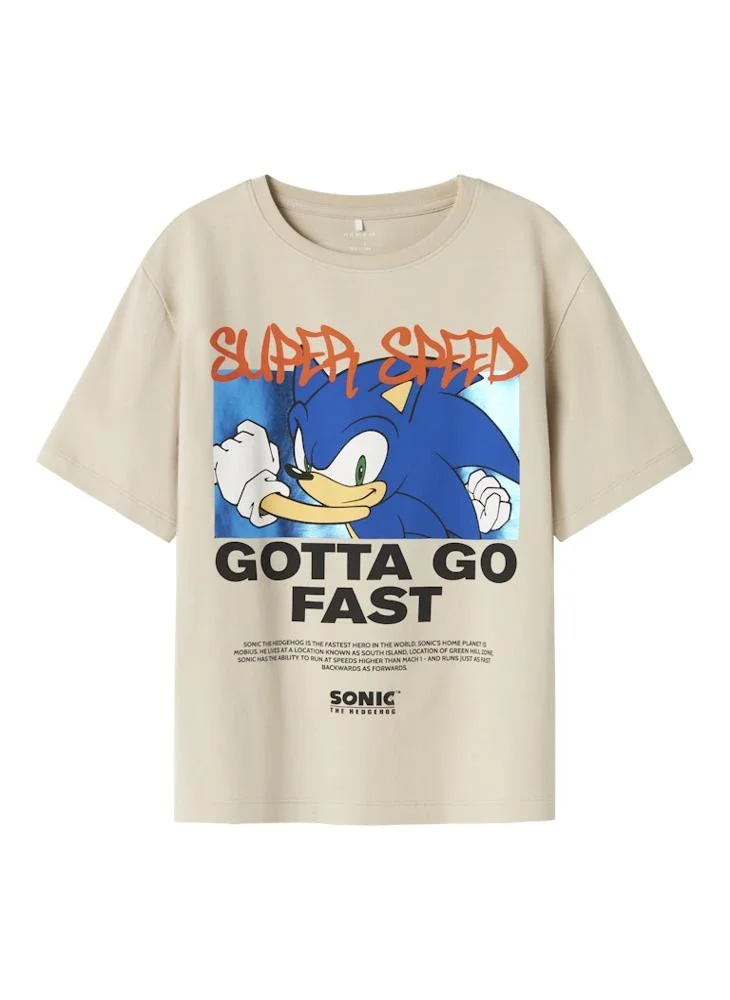 نيم ات Kids Nkmjerry Sonic Crew Neck T-Shirt