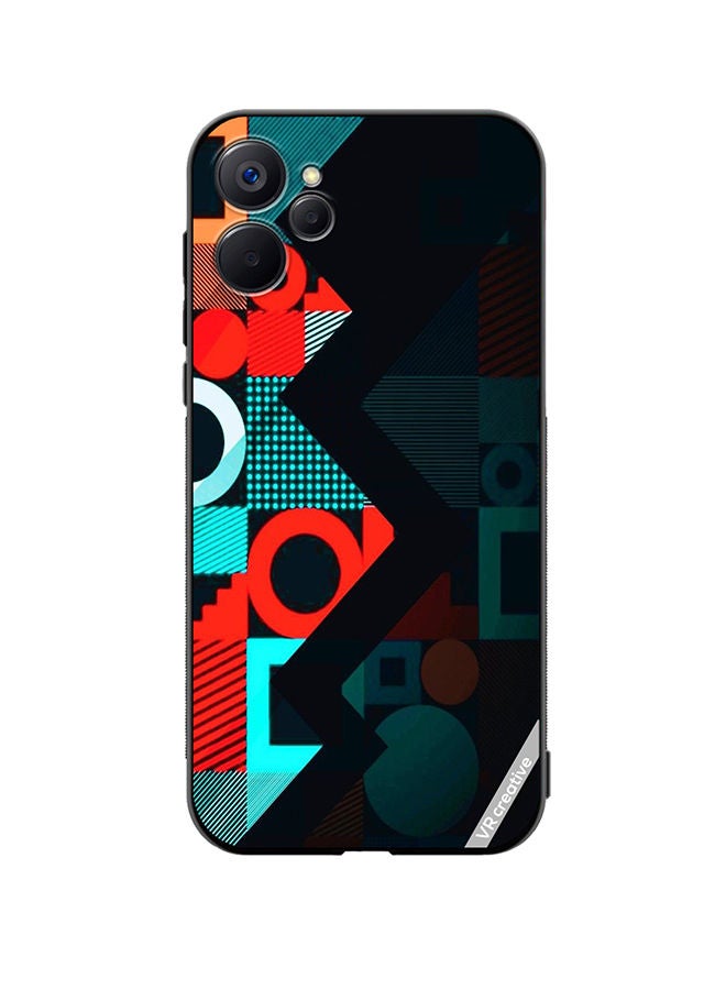 VR CREATIVE Protective Case Cover For Realme 9i 5G Texture Design Multicolour - Image 1