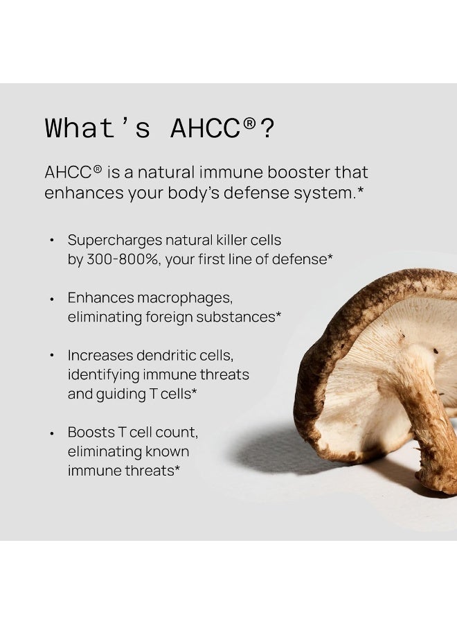 Quality of Life - Ahcc Rx Immune Support Formula 60 Softgels - Image 4