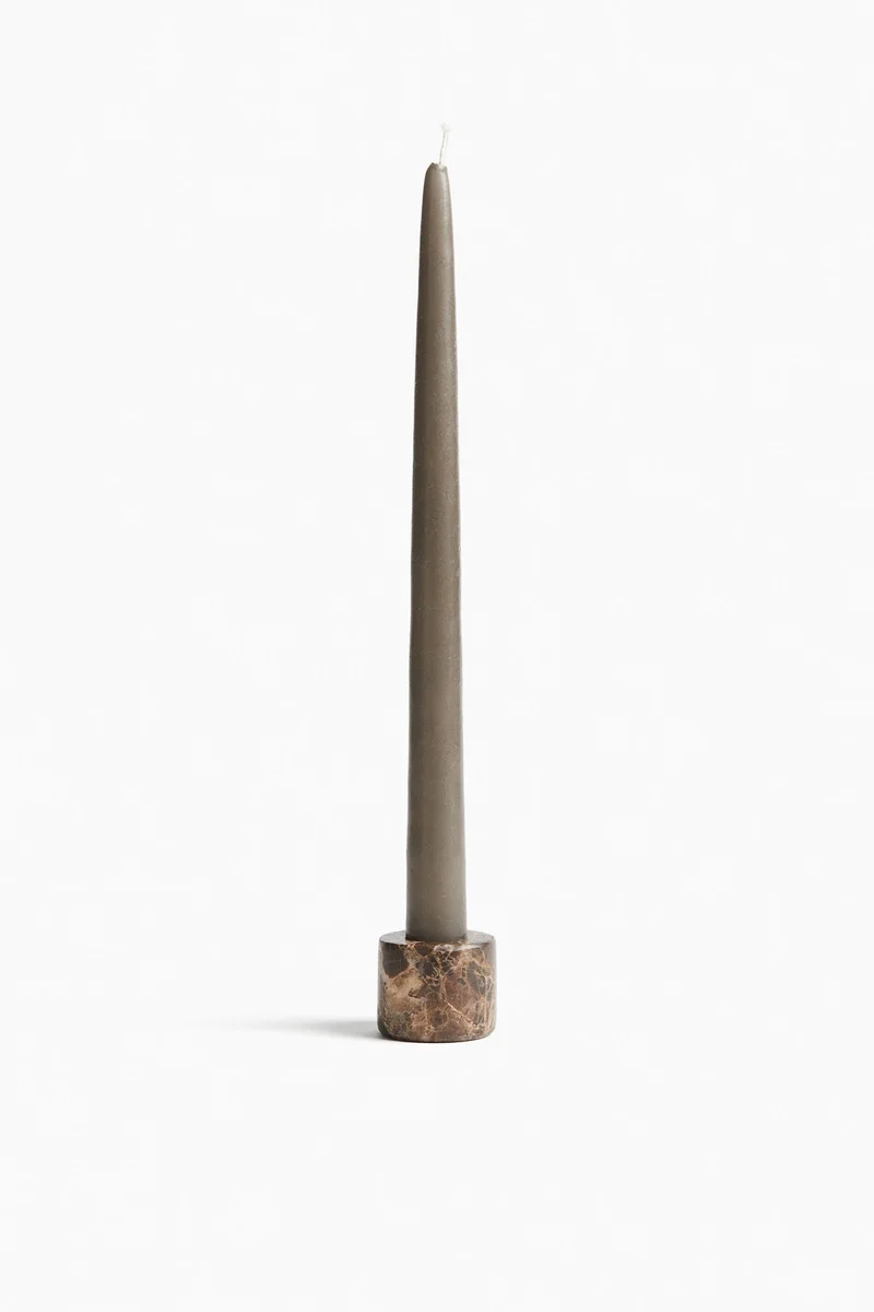 H&M Small marble candle holder