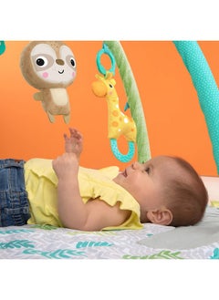 Bright Starts Bright Starts Hug 'N Cuddle Activity Gym & Playmat with Take-Along Toys  - Image 5