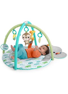 Bright Starts Bright Starts Hug 'N Cuddle Activity Gym & Playmat with Take-Along Toys  - Image 2