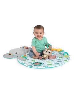 Bright Starts Bright Starts Hug 'N Cuddle Activity Gym & Playmat with Take-Along Toys  - Image 4