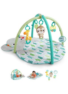 Bright Starts Bright Starts Hug 'N Cuddle Activity Gym & Playmat with Take-Along Toys  - Image 1