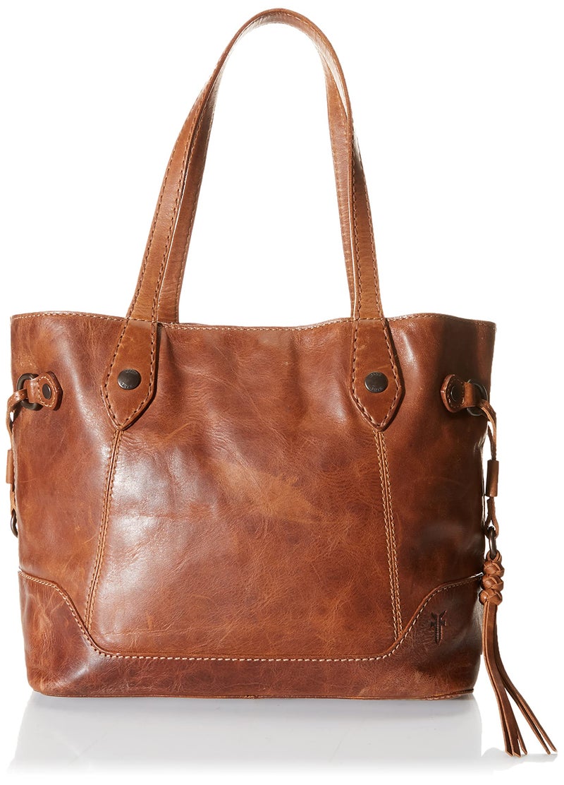 Frye womens Melissa Carryall Tote Cognac One Size US