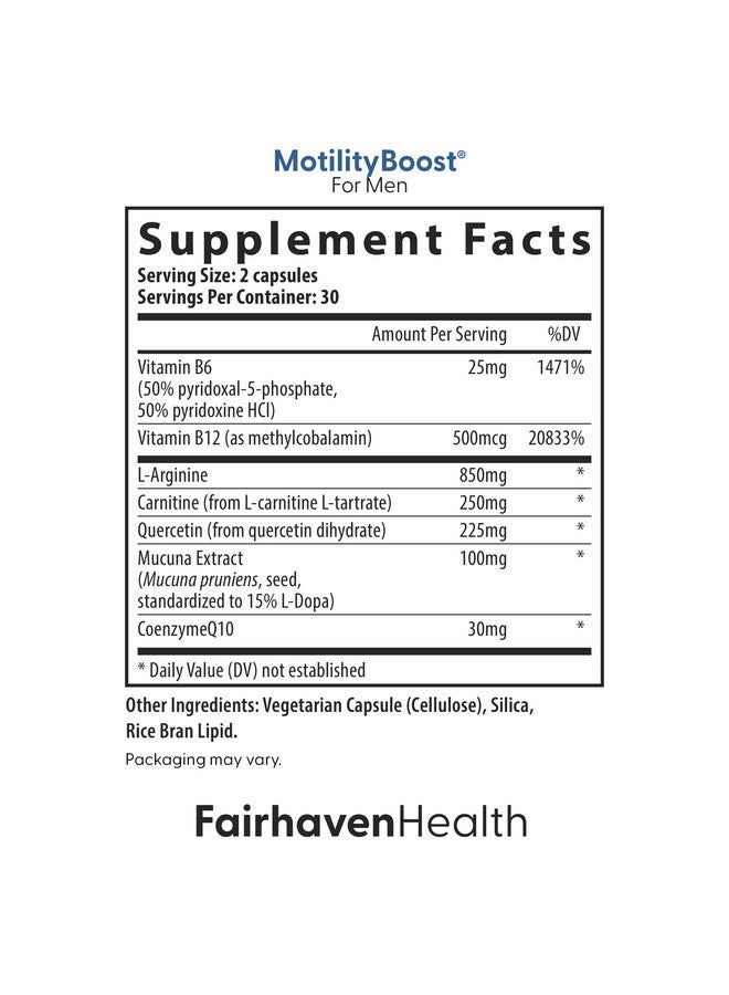 Fairhaven Health FertilAid for Men, MotilityBoost, and Countboost Combo | Fertility Supplements for Men | Male Fertility Supplement with Conception for him Prenatal Vitamin - Image 4