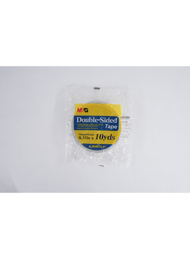 M&G double sided Tissue Tape 9mmx10y (2rolls) - Image 1