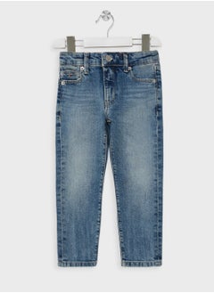 TOMMY HILFIGER Kids Straight Mid Raise Jeans  - Image 1
