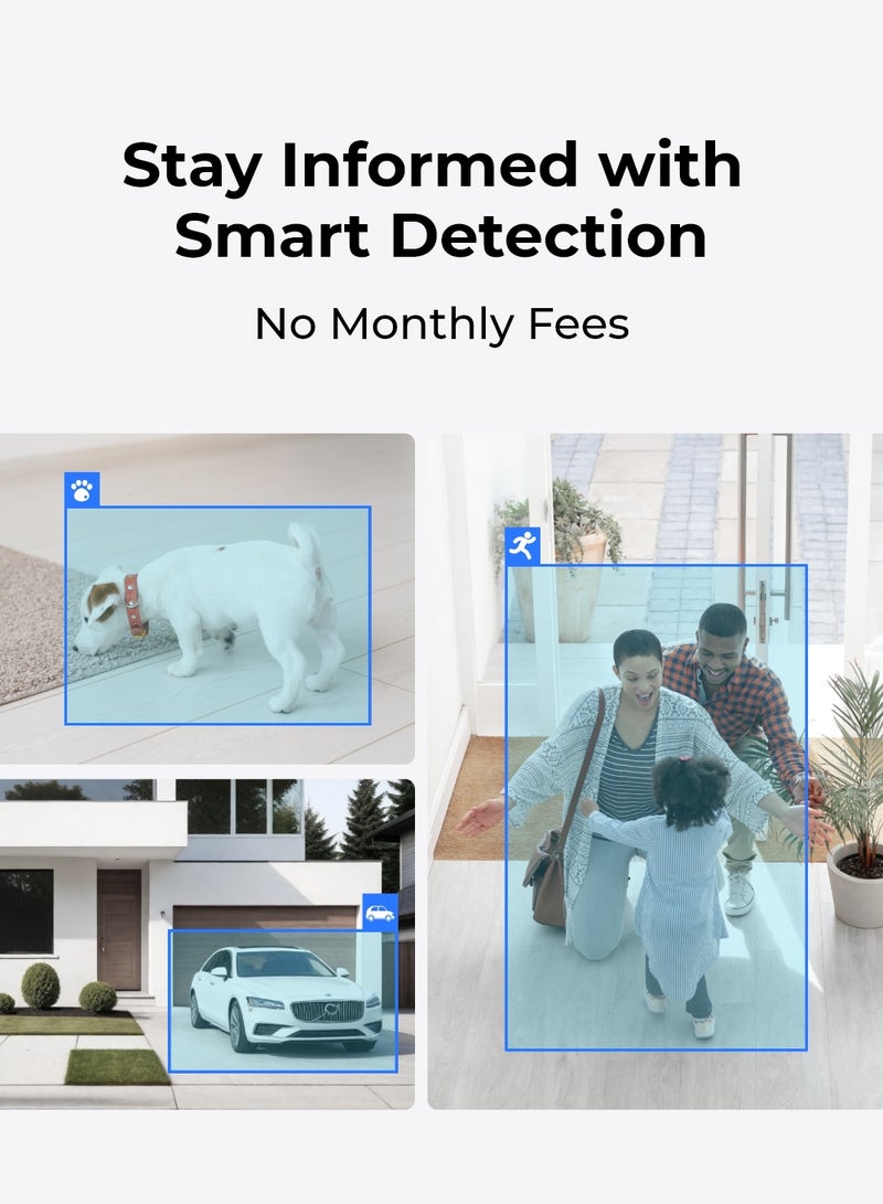 ريولينك كاميرات أمان 4K نظام خارجي WiFi، تخزين محلي مشفر لمدة سنة، عمر بطارية 5 أشهر، WiFi 2.4/5GHz، بدون رسوم شهرية Argus 3 Ultra+Home Hub - Image 3