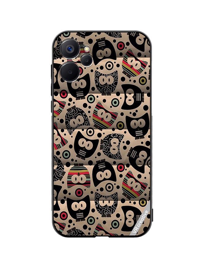 VR CREATIVE Protective Case Cover For Realme 9i 5G Mix Cartoons Design Multicolour - Image 1