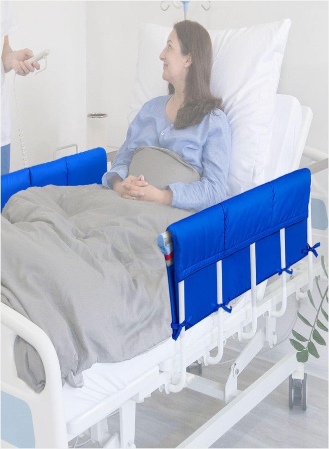 MESINURS Bed Rail Padding Cushion for Clinic & Home - Bedside Bumper Pads for Elderly Adults, Fall Prevention Safety Guard, Fits Most Bed Rails, 31" L × 24" W × 1" H (1) - Image 1