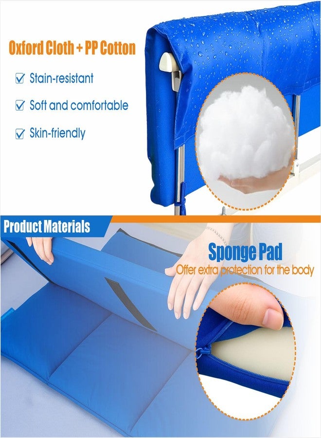 MESINURS Bed Rail Padding Cushion for Clinic & Home - Bedside Bumper Pads for Elderly Adults, Fall Prevention Safety Guard, Fits Most Bed Rails, 31" L × 24" W × 1" H (1) - Image 4