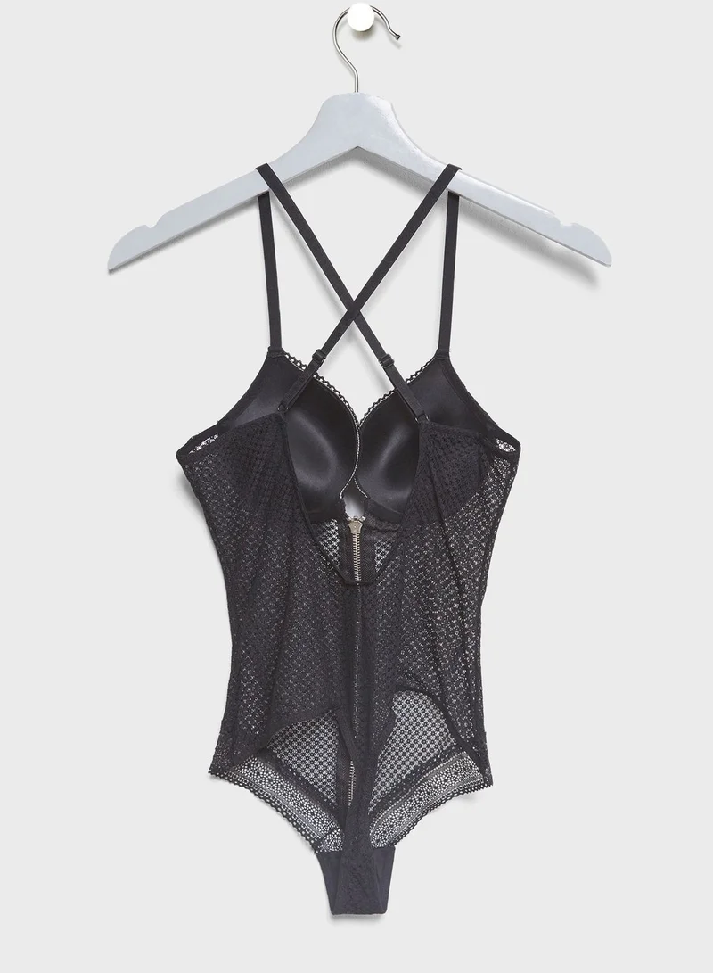Knicker Box By Ann Summers Fishnet Body