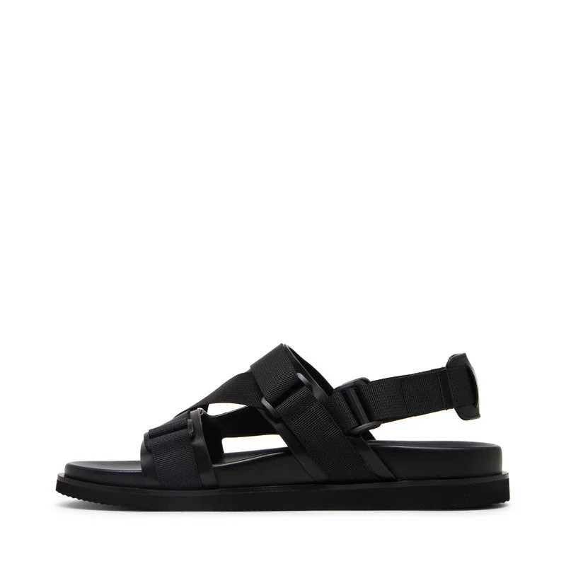 ستيف مادن Sadney-N Black Men's Sandals