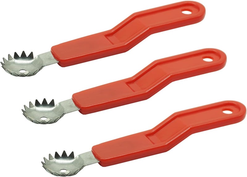 Bounbal Strawberry Tomato Corer Huller Stem Remover, Kitchen Food Prep Tool, 3 Pack - Image 1