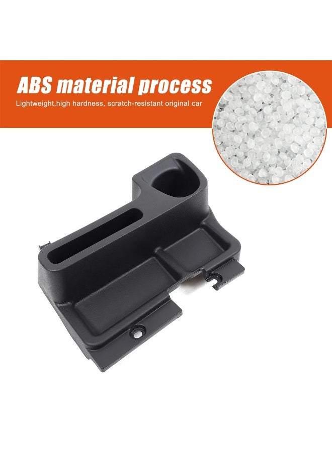 Toyota Land Cruiser FJ70 2018 Center Console Box Tray LC-PK02 – ABS Plastic Storage Organizer with Cup Holder, Phone & Wallet Holder, Easy Installation - Image 4