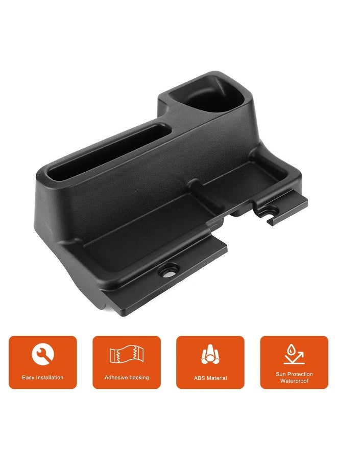 Toyota Land Cruiser FJ70 2018 Center Console Box Tray LC-PK02 – ABS Plastic Storage Organizer with Cup Holder, Phone & Wallet Holder, Easy Installation - Image 5