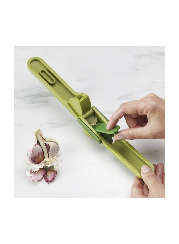 Joseph Joseph Cleanforce Garlic Press Mincer Green One Size - Image 3