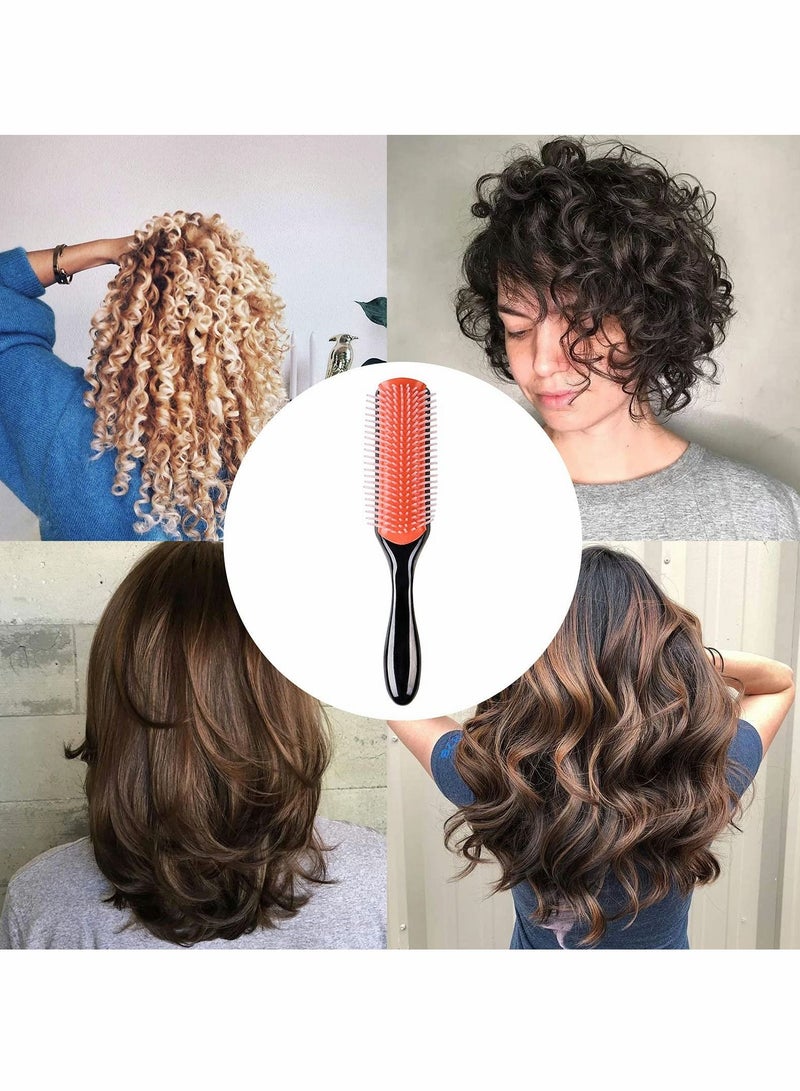 KASTWAVE Hair Brush For Curly Hair Drying Plastic Comb - Image 3