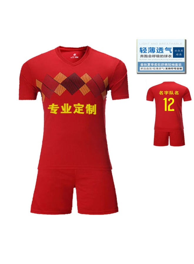 Red Belgium Football Jersey - Image 1
