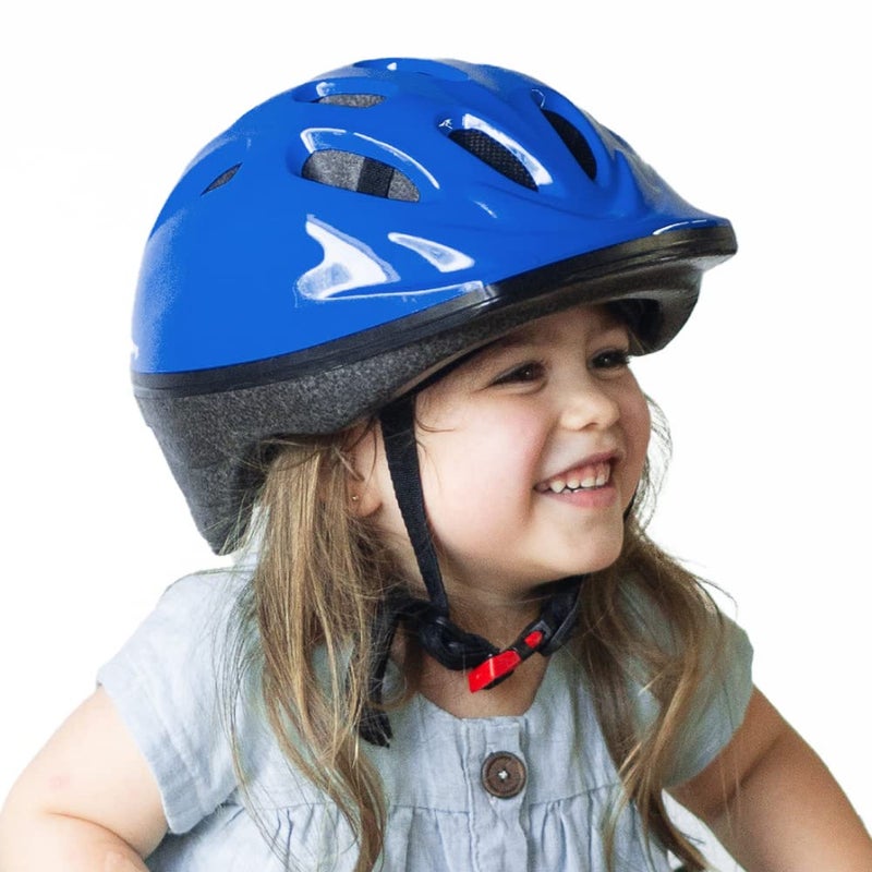 Joovy Noodle Multi-Sport Helmet S-M, Kids Adjustable Bike Helmet, Blueberry - Image 1