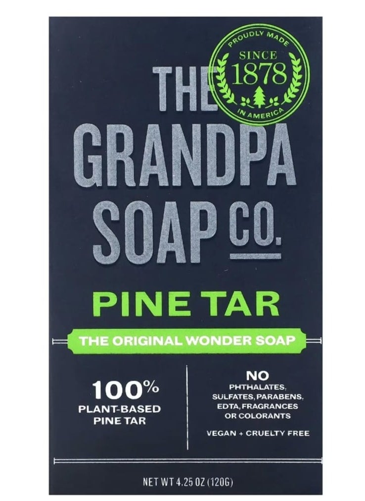 Face & Body Bar Soap Pine Tar 4.25 oz (120 g) - pzsku/Z52BE8469E91550D53B49Z/45/_/1702474571/c2aafaec-67a9-4bf1-a094-f7501af3d2ef