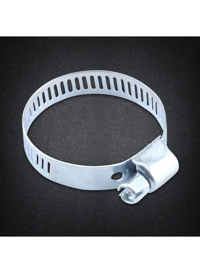 Rubik مشابك خرطوم، 34 قطعة نطاق قابل للتعديل 16 مم إلى 32 مم مجموعة مشابك أنابيب من الفولاذ المقاوم للصدأ لتطبيقات السباكة والسيارات والميكانيكا - Image 4