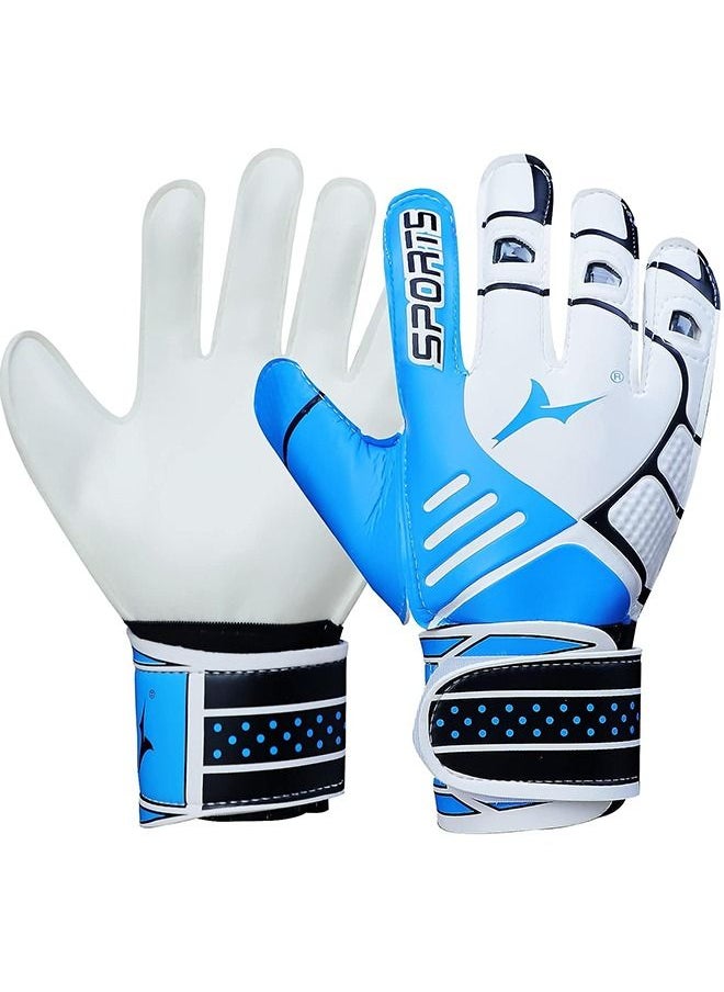 JiuAn Football Gloves for Kids & Youth & Adult, Goalie Gloves with Finger Support, Durable Soccer Goalkeeper Gloves for Junior Kids Training Match, Strong Grip & Pro-Level Keeper Football Gloves  - Image 1