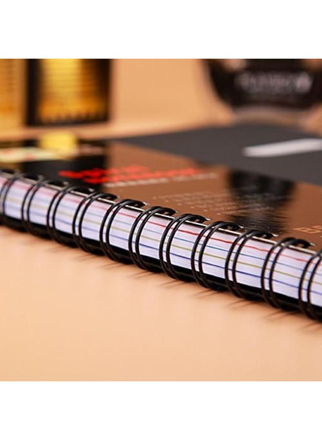 SHOWAY Classified Business Spiral Notebook School And Office Memo Subjects Notebooks Diary Journal Notebook Planner Loose Leaf Notepad Personal Sketchbook - Image 3