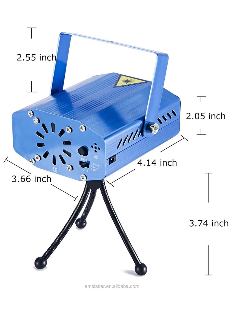 LED Party Stage Laser Lights, DJ Lighting with Tripod for Disco, Bar, Club, Wedding, Halloween, Christmas - Image 2
