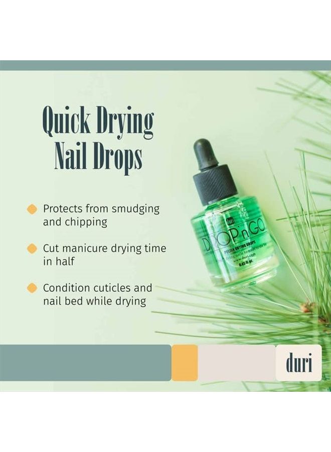 duri Drop'n Go Quick Dry Nail Drops - Fast Drying Drops for Long Lasting Nail Polish 0.61 fl. oz. - Image 2