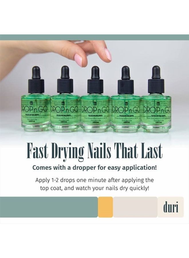 duri Drop'n Go Quick Dry Nail Drops - Fast Drying Drops for Long Lasting Nail Polish 0.61 fl. oz. - Image 5