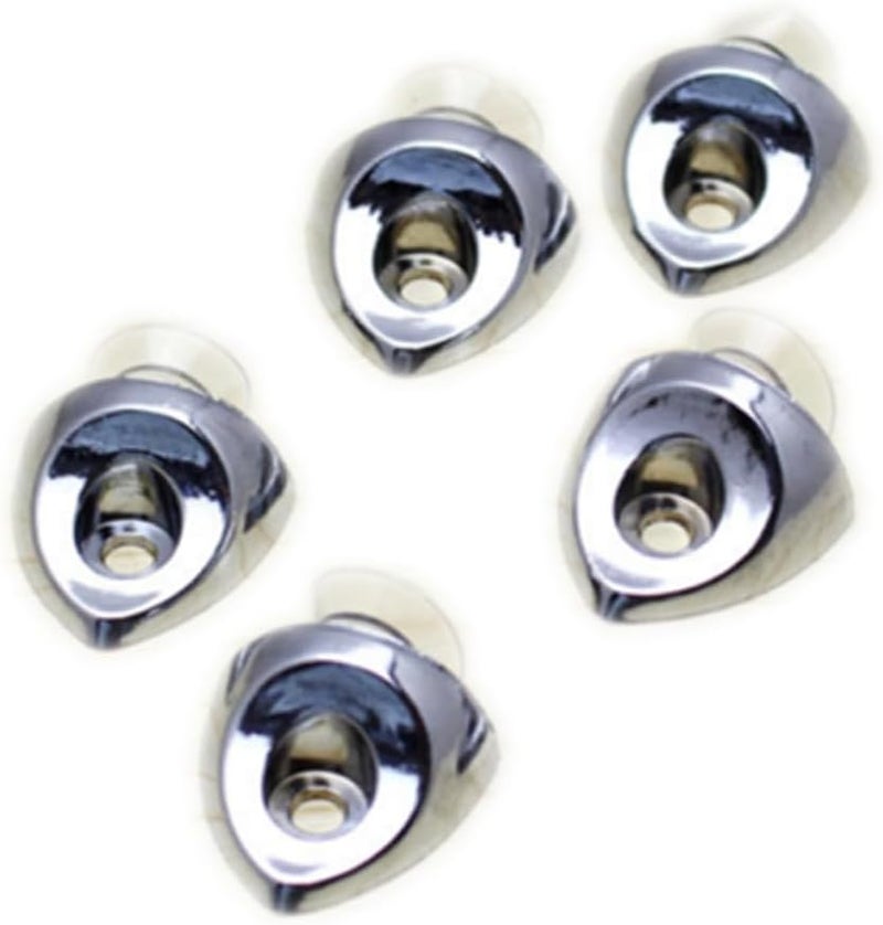 Jojofuny 24pcs Stainless Steel Glass Shelf Bracket Suction Cup Holders Medium Size Easy Install - Image 4