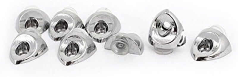 Jojofuny 24pcs Stainless Steel Glass Shelf Bracket Suction Cup Holders Medium Size Easy Install - Image 3